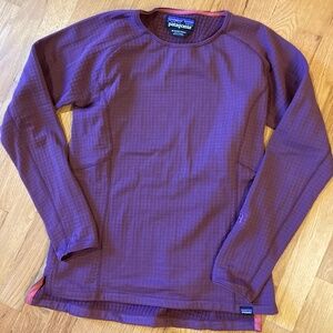 W's Patagonia R1 Grid Fleece Pullover